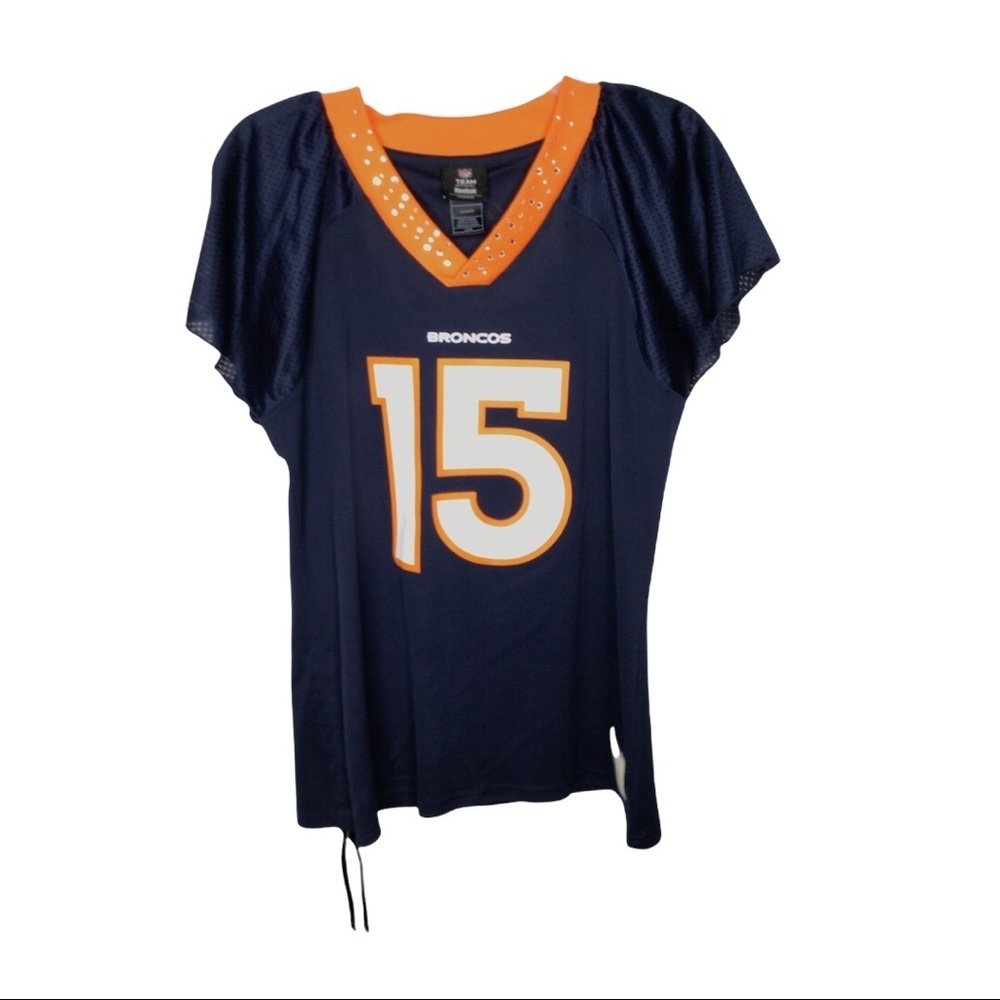 NFL DENVER BRONCOS JERSEY TIM TEBOW Reebok large Womens